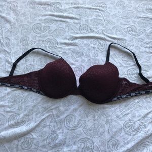 Victoria's Secret Lace Cheetah Push-up Bra